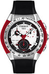 Tissot T0104171703101 T-Trax Analog Chronograph Silver Dial