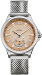 Bulova 96L134 Stainless Steel Adventurer Mesh And Link Band Copper Dial