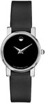 Movado 0604231 Museum Strap Black Dial