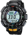 Casio PAG240-1 Triple Sensor Solar Pathfinder Digital Resin Strap