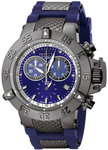 Invicta 5509 Stainless Steel Subaqua 500M Diver Black Dial Chronograph