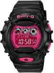 Casio BG1006SA-1D Black Baby-G World Time Digital Black Strap