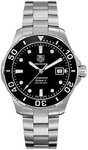 Tag Heuer WAN2110BA0822 Stainless Steel Aquaracer 300M Black Dial
