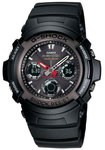 Casio AWG101-1A Atomic Solar G-Shock Black Dial