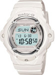 Casio BG169R-7A White Plastic Resin Baby G Digital