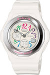 Casio BGA101-7B White Baby-G Shock Analog Digital Strap