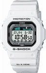Casio GLX5600-7 White G-Shock G-Lide Surfing Watch Moon Tide Phase