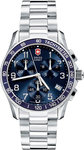 Swiss Army 241120 Classic Chronograph Blue Dial Stainless Steel