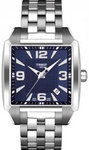 Tissot T0055101104700 Stainless Steel Quadrato  Quartz Blue Dial