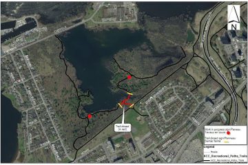 Section closure of Mud Lake recreational trail, February 5 to 28