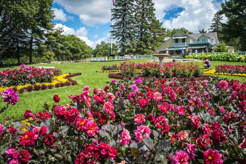 Domaine en fleurs