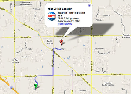 2010 Voting Location 2010 Voting Location