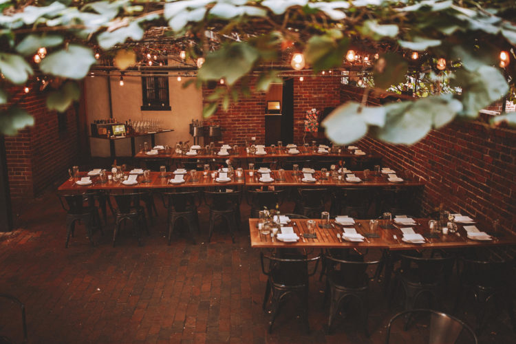 Iron Gate Restaurant Wedding Photos • Nessa K Washington DC Wedding Photographers