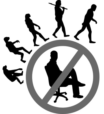 evolution of sitting