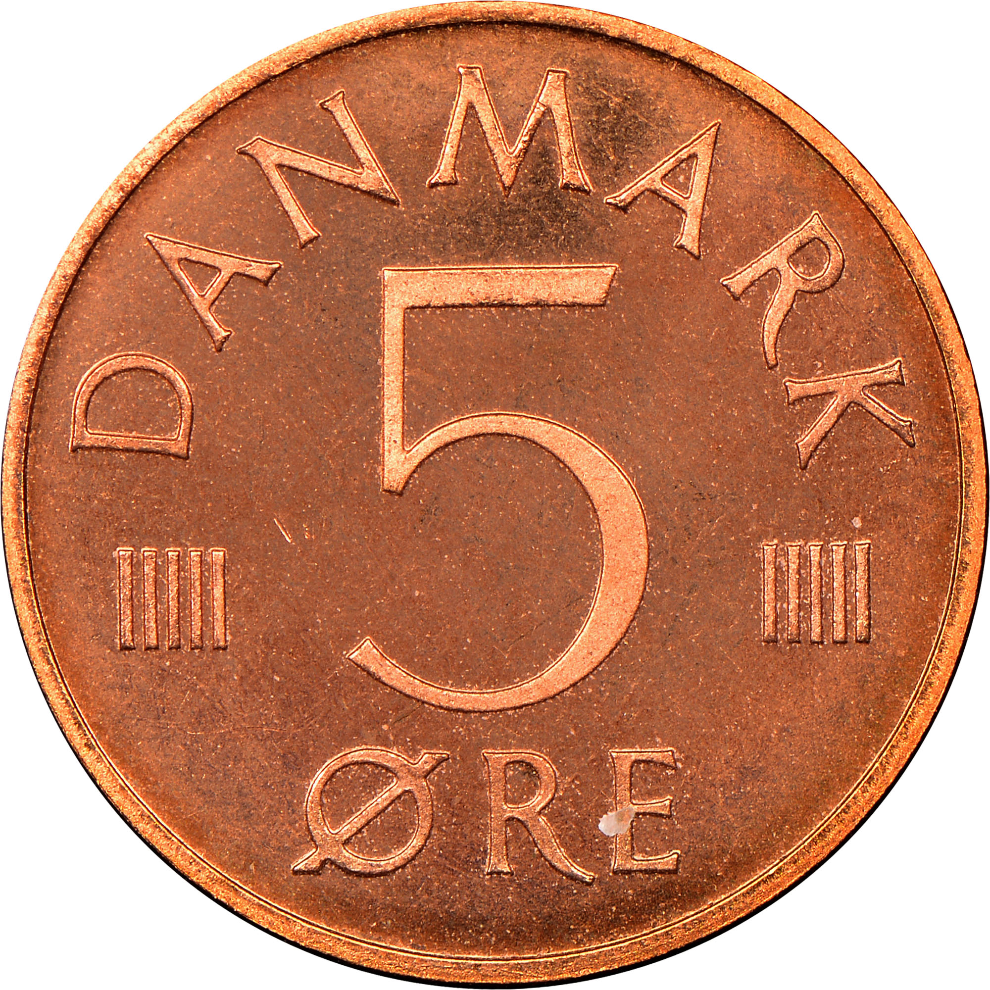 Denmark 5 Øre KM 859.2 Prices & Values | NGC