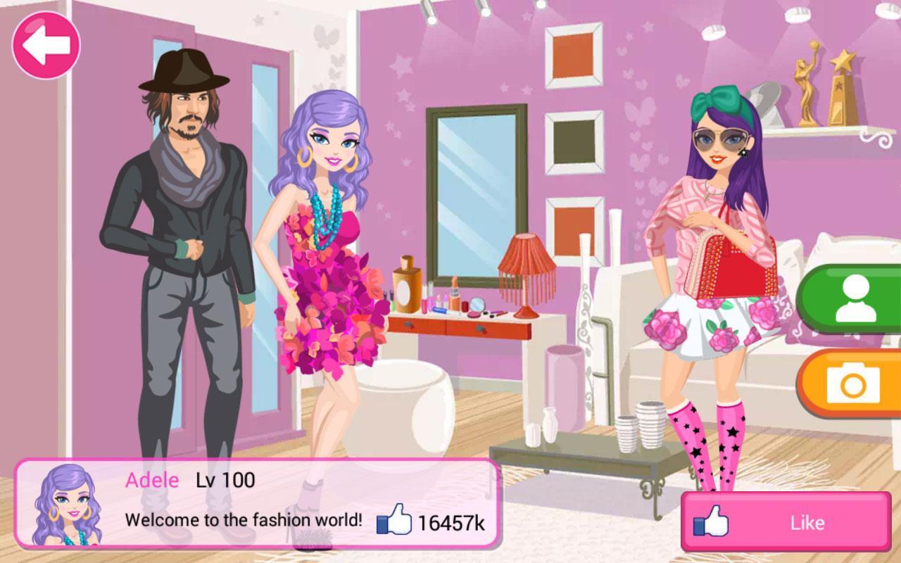 Star Girl Virtual World Games 3D