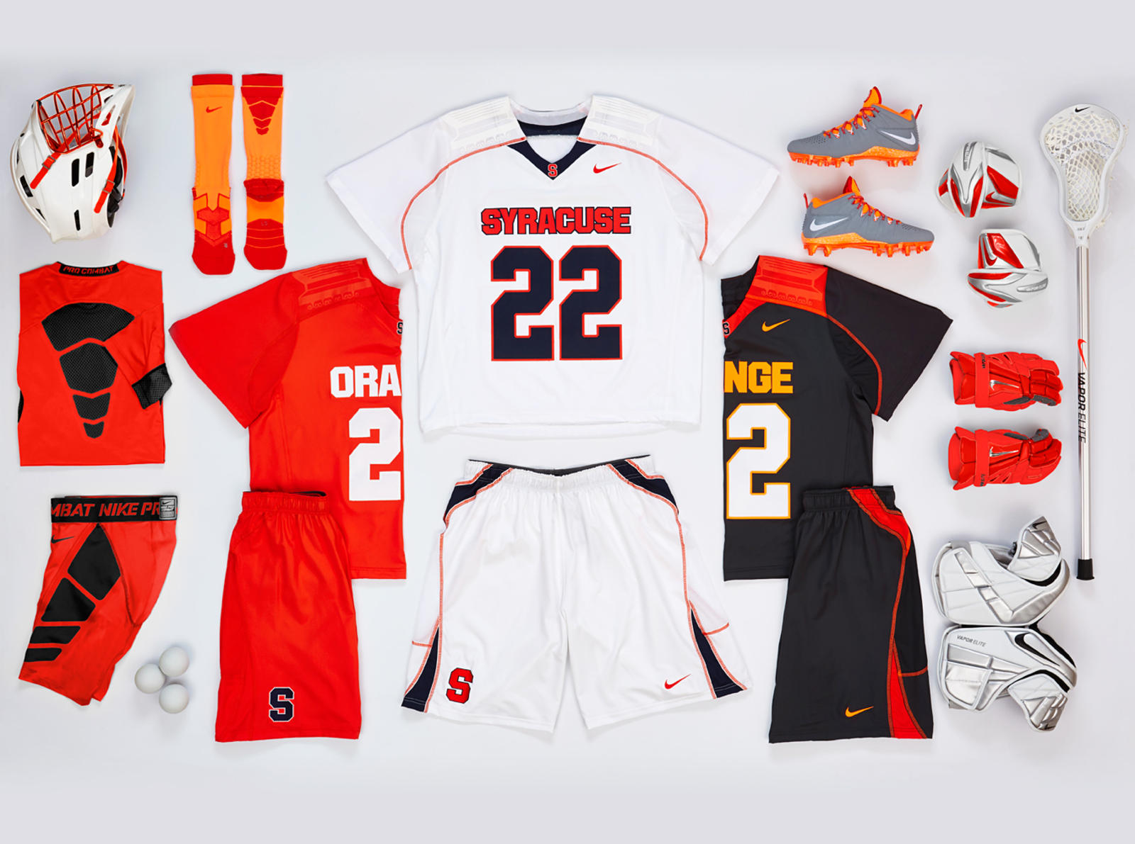 Nike Collegiate Lacrosse Teams Outfitted in Unique Innovative Uniforms