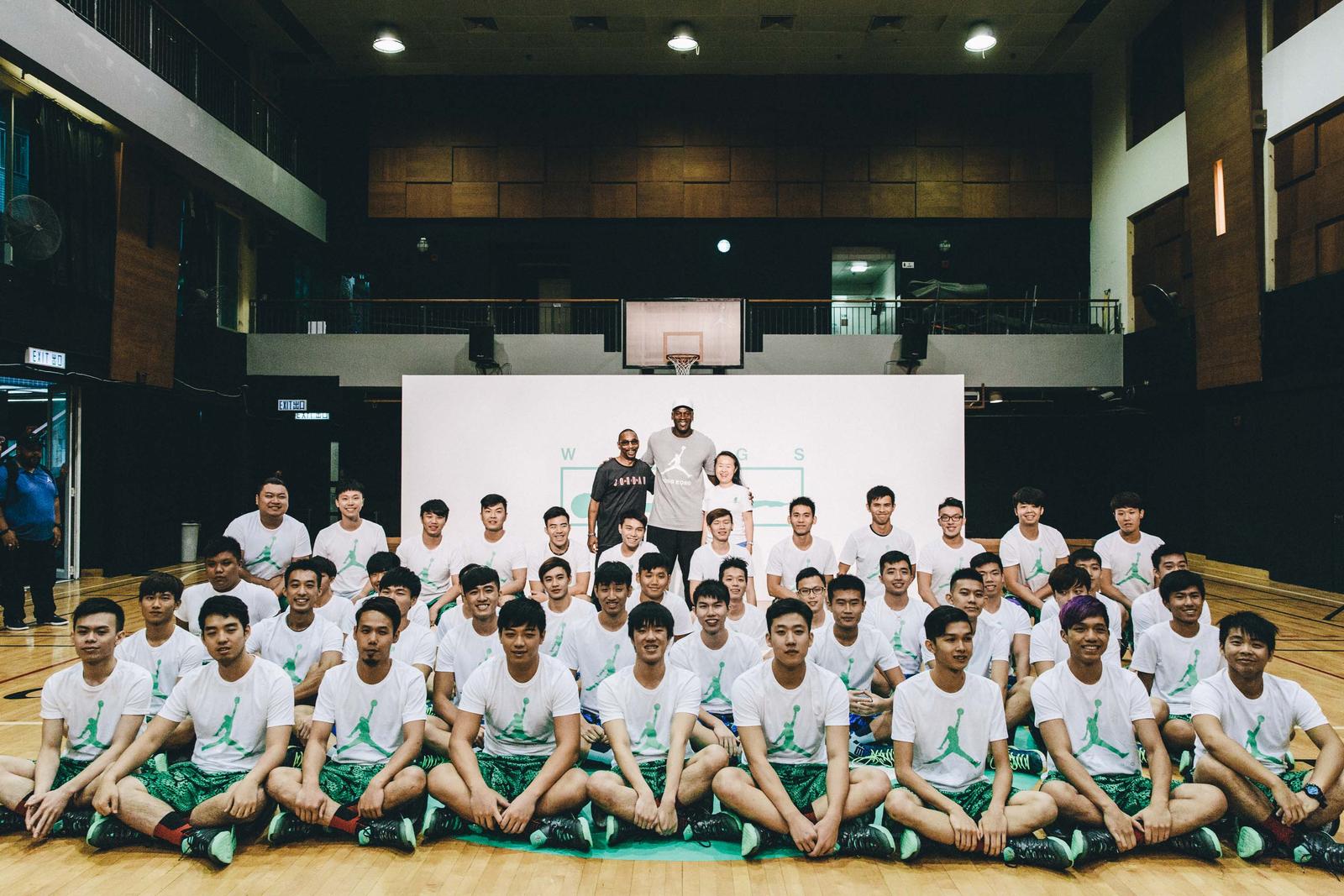 Jordan Wings Event in Hong Kong