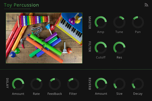 Toy percussion screenshot 1