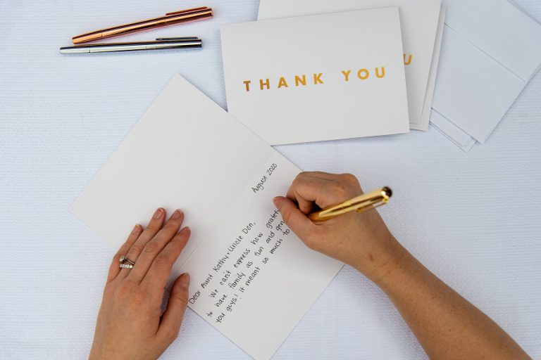 Wedding Thank You Card Etiquette Nations Photo Lab