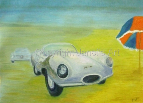 Janei's oil painting The Rendezvous