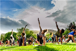 Yoga Rocks the Park - Bou