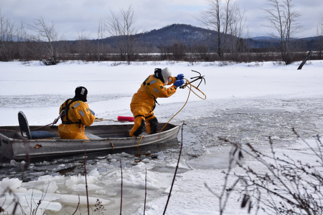 Men fall through ice Saturday in Tupper Lake; all OK News, Sports