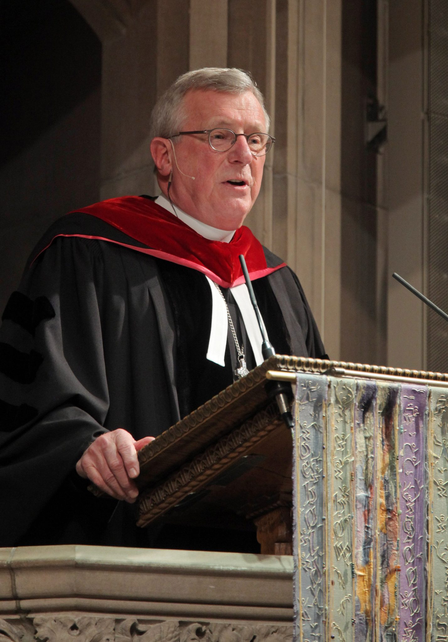 Reaching the top of the church In retirement, Pastor Buchanan still