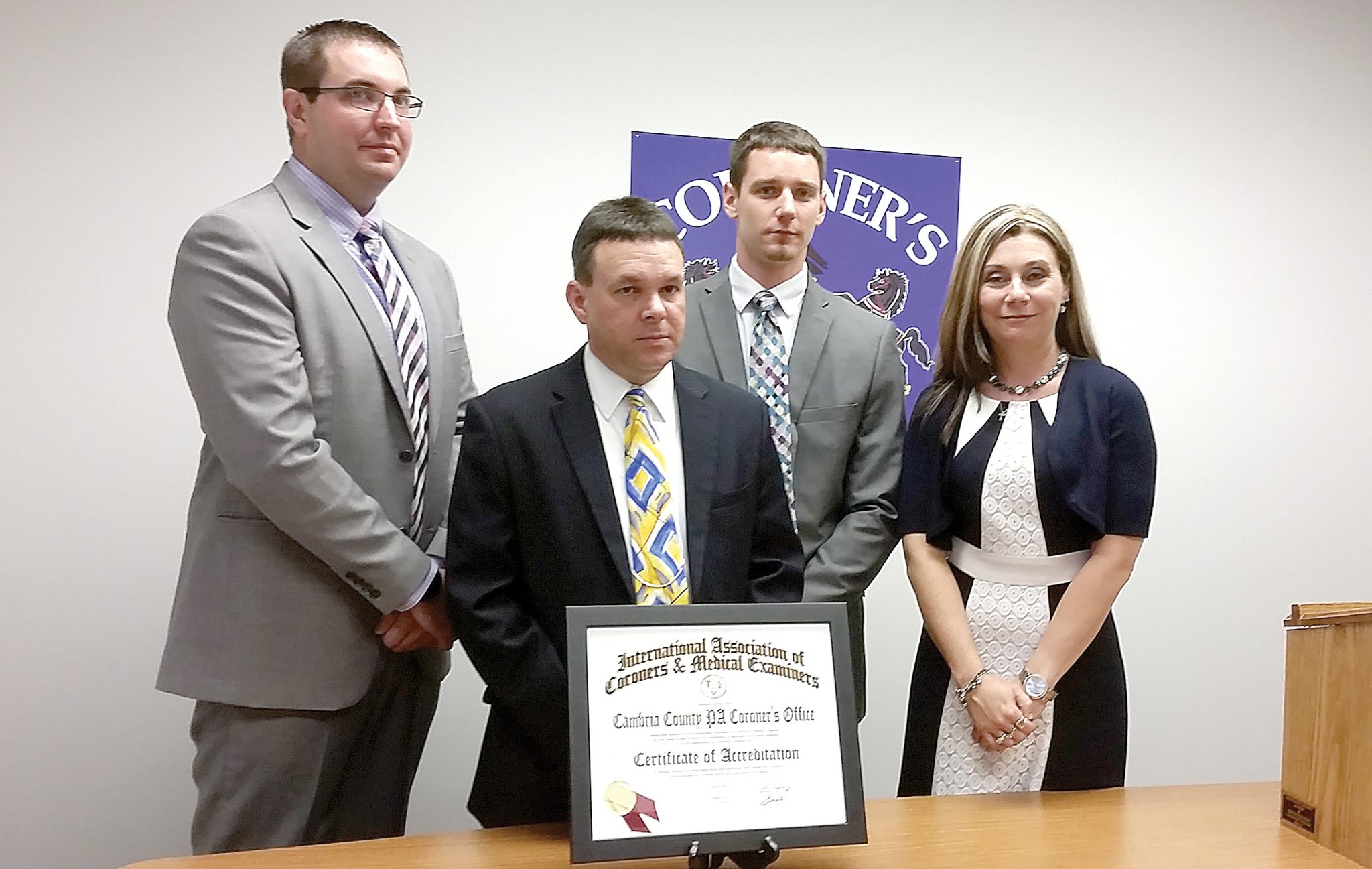 Cambria coroner’s office achieves top standards News, Sports, Jobs