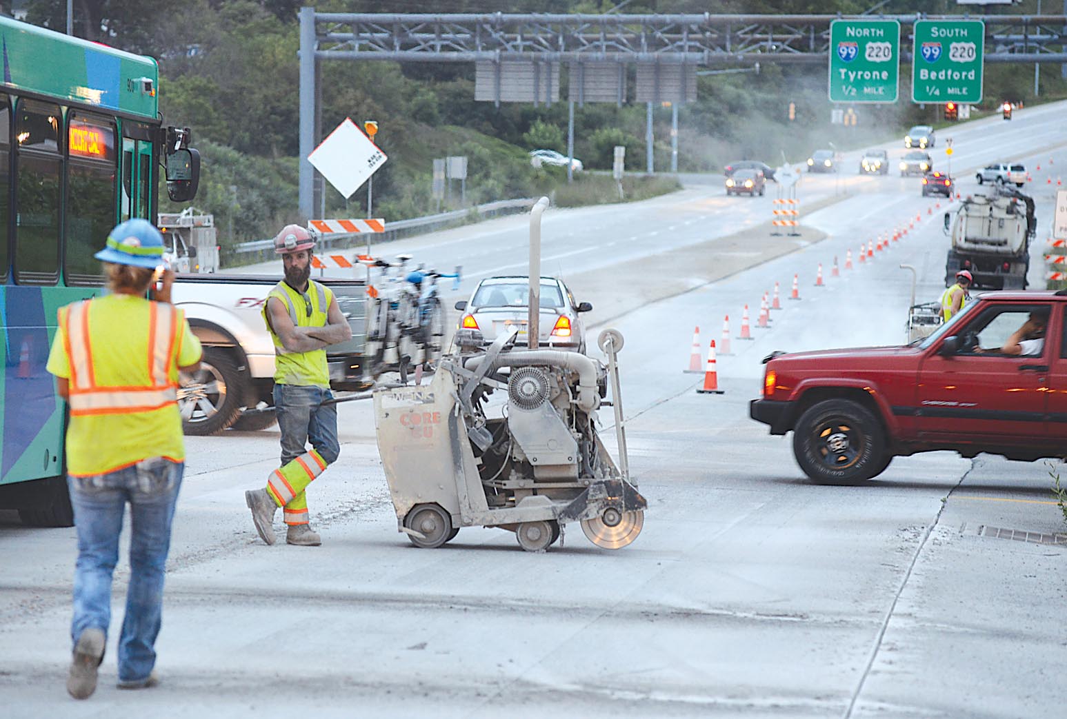 PennDOT continues road work News, Sports, Jobs Altoona Mirror