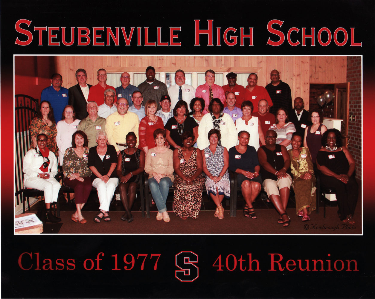 Steubenville High School Class of 1977 holds 40year