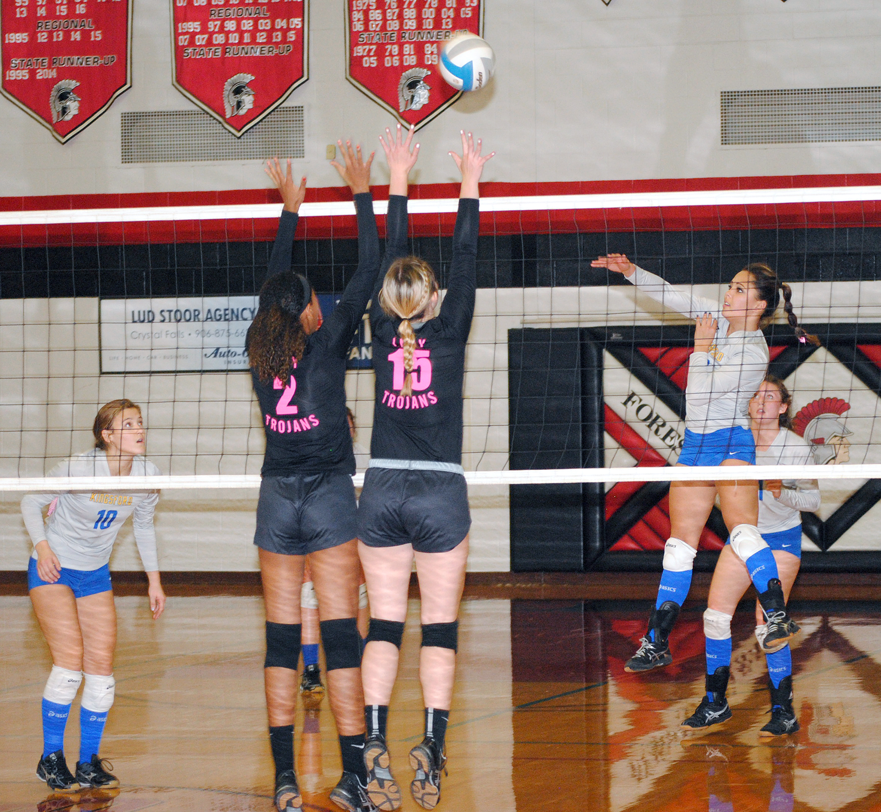 Volleyball Forest Park sinks Kingsford, 32 News, Sports, Jobs The