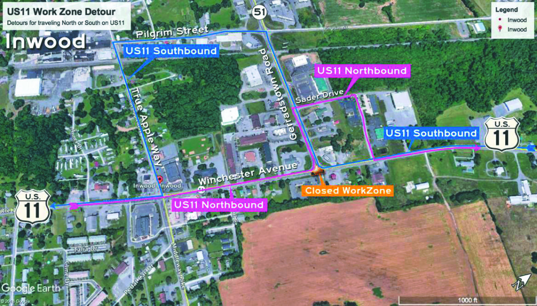 Detours announced for Inwood during construction News, Sports, Jobs