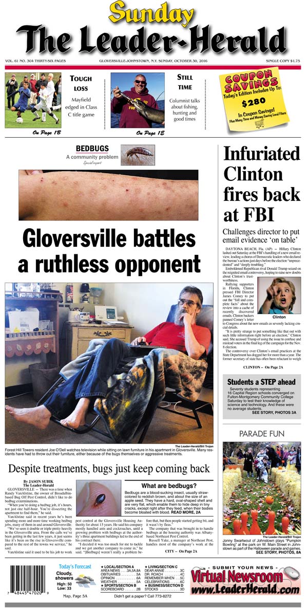 The LeaderHerald wins AP third place News, Sports, Jobs Leader Herald