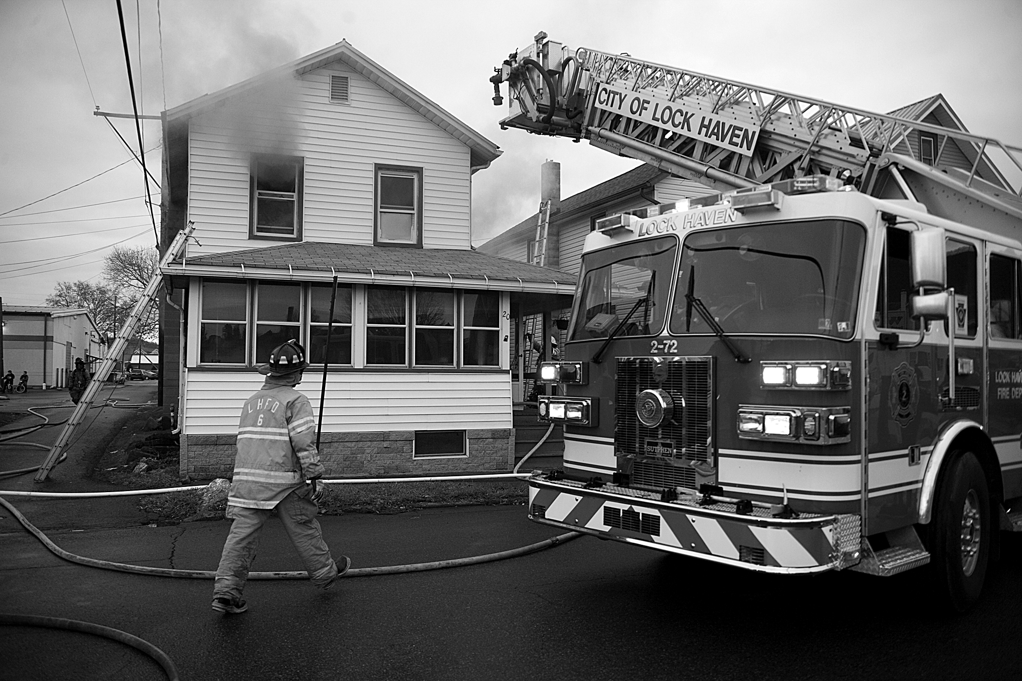 Quick knockdown of structure fire on Commerce Street in city News