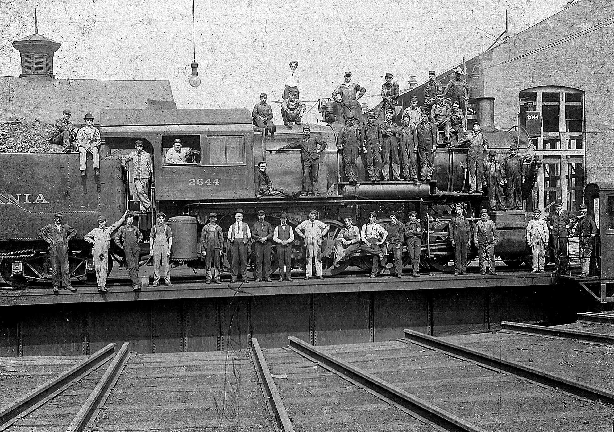 Engine turntable at Renovo Railroad shops News, Sports, Jobs The