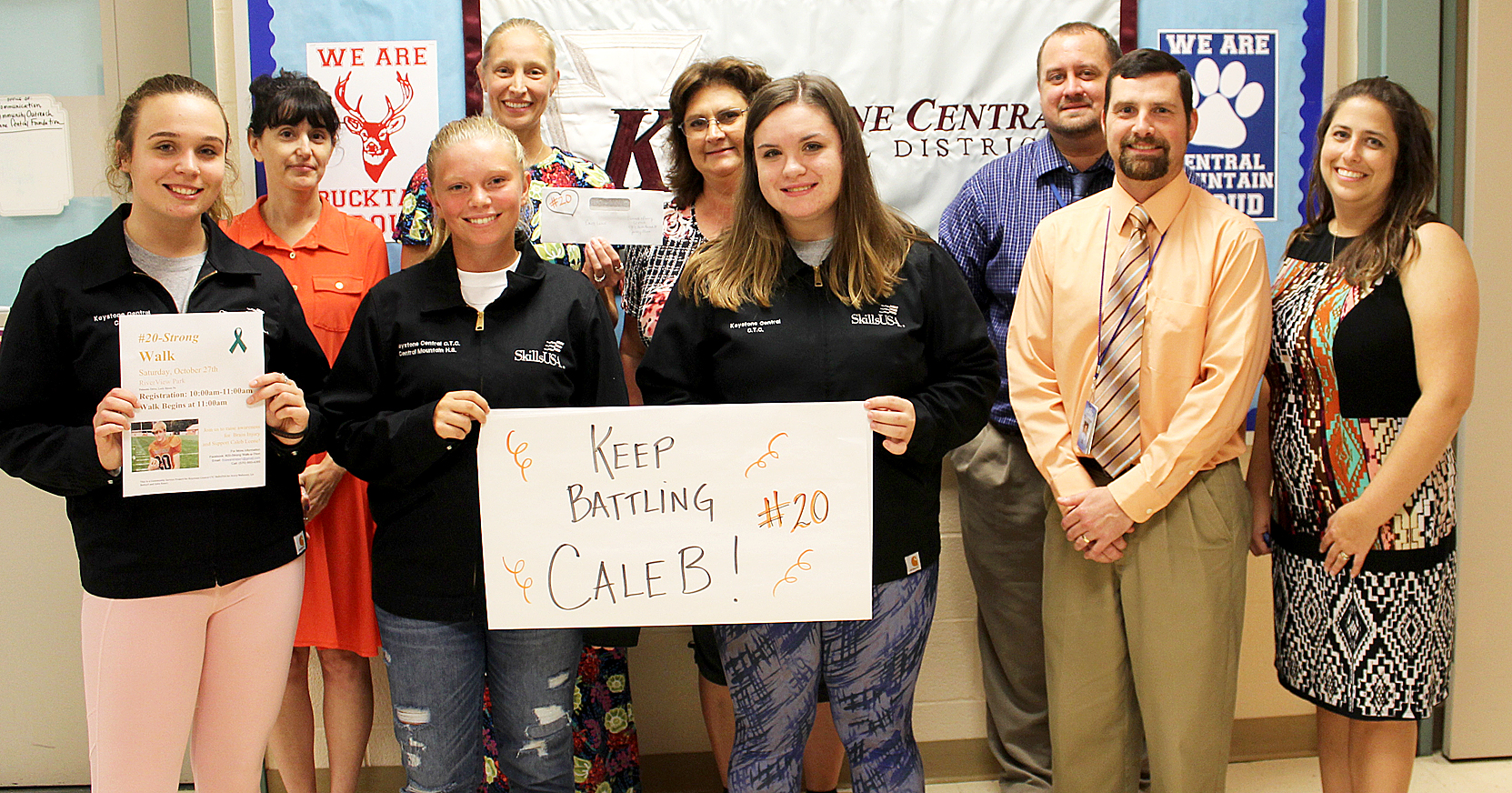 Keystone Central staff, students holding fundraisers for Caleb News, Sports, Jobs The Express