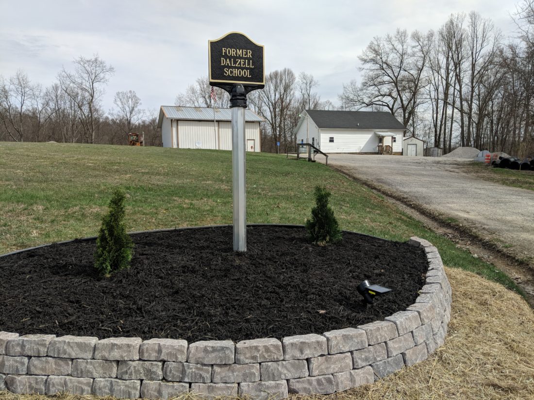 Historical marker for Dalzell School News, Sports, Jobs Marietta Times