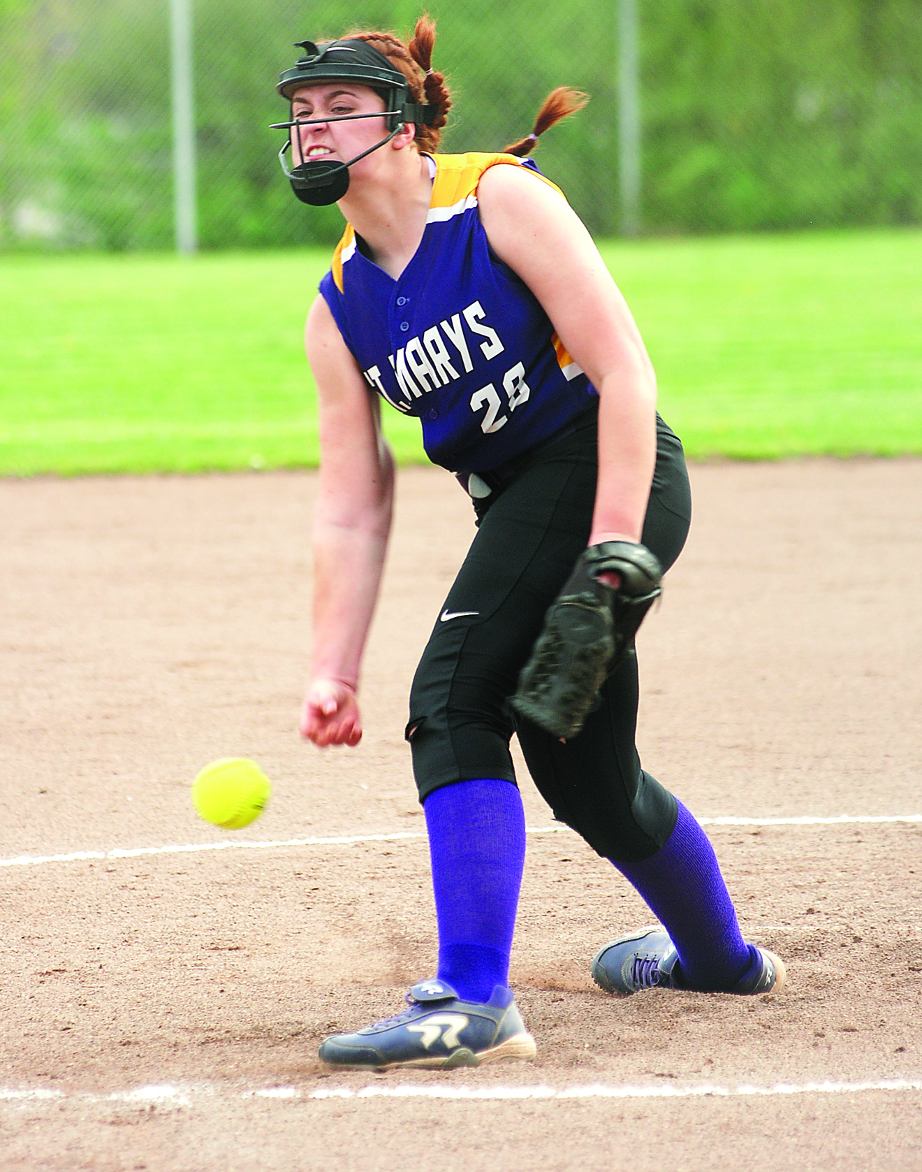 St. Marys softball comes up short against Ritchie | News, Sports, Jobs St. Marys softball comes up short against Ritchie | News, Sports, Jobs