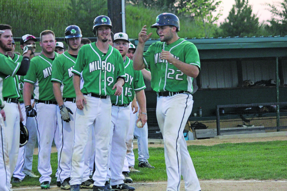 AMATEUR BASEBALL Milroy Irish forces Game Three against Luverne with