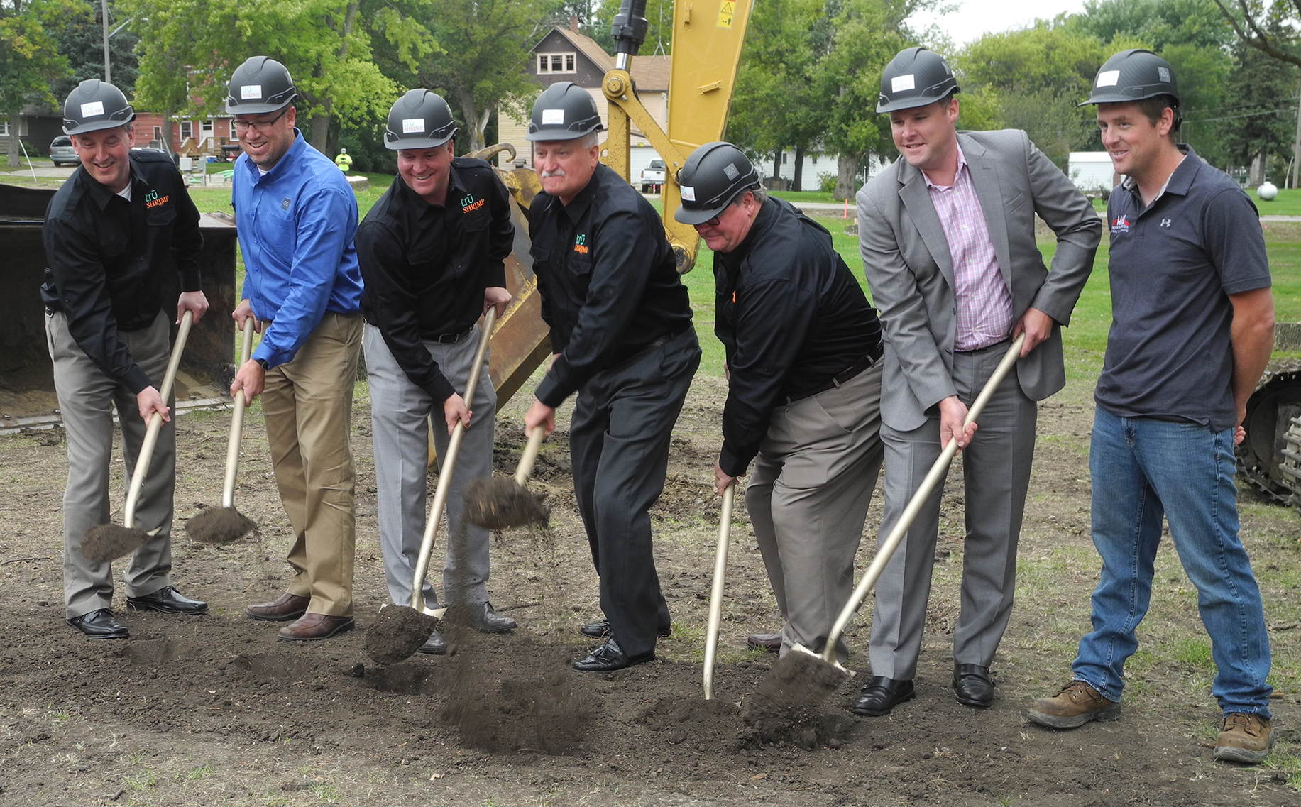 Tru Shrimp breaks ground for training and engineering center in Balaton