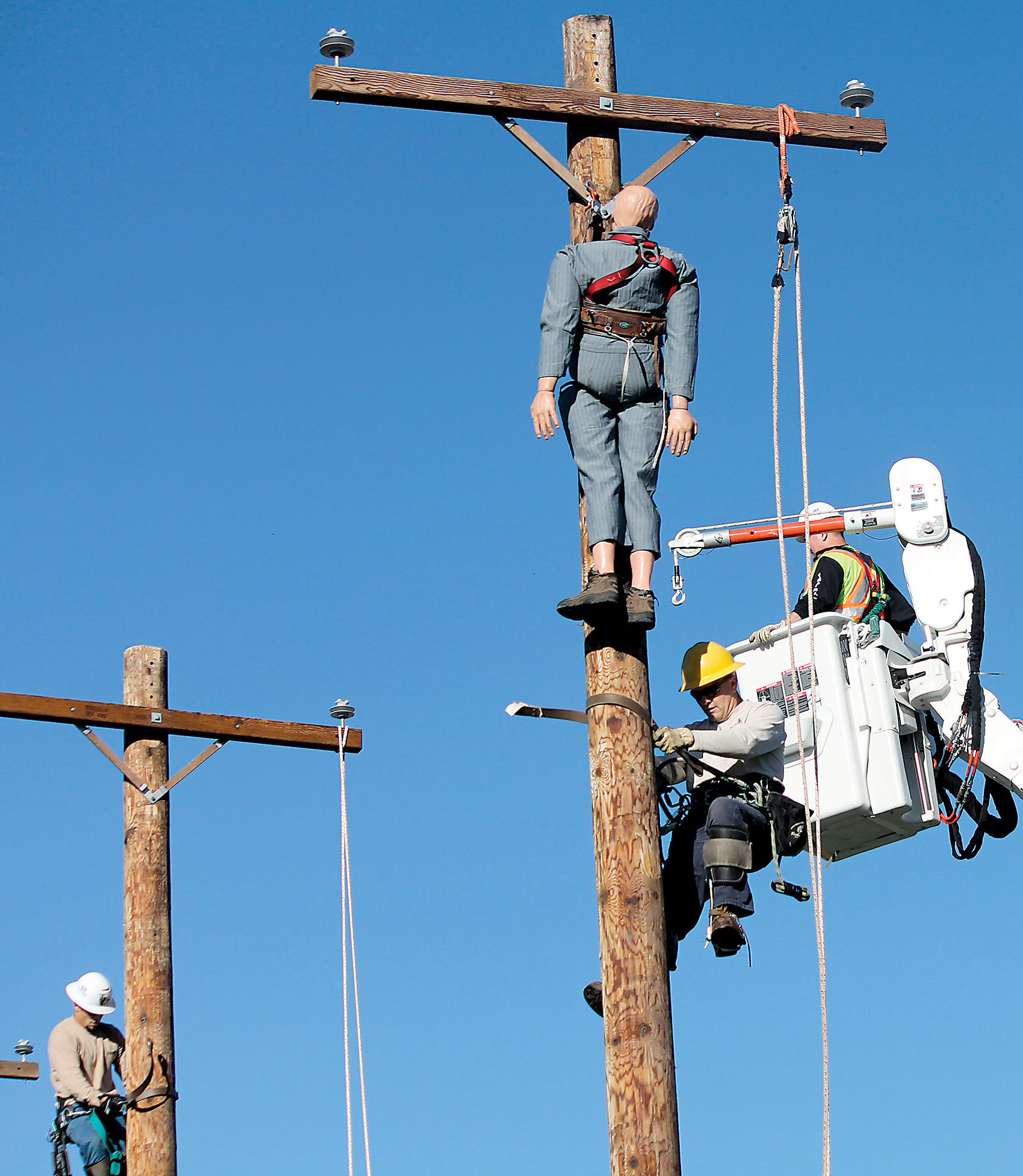 Linemen Rodeo News, Sports, Jobs Marshall Independent