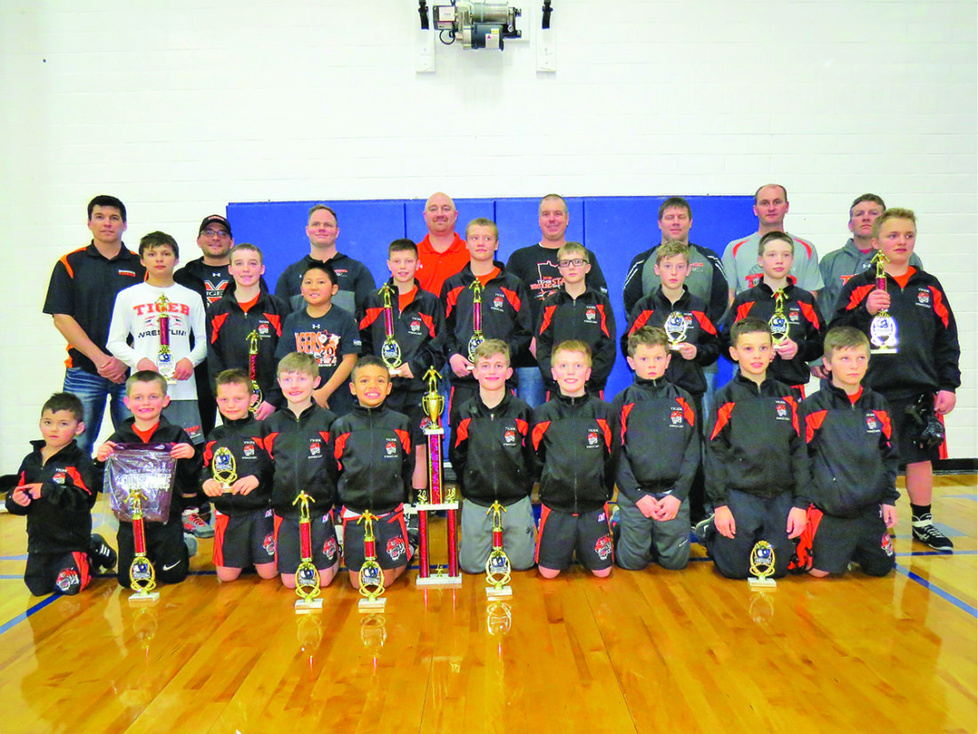 YOUTH WRESTLING Marshall youth wrestling takes first place in