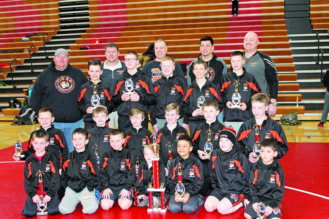 YOUTH WRESTLING Marshall youth wrestling takes third at Little