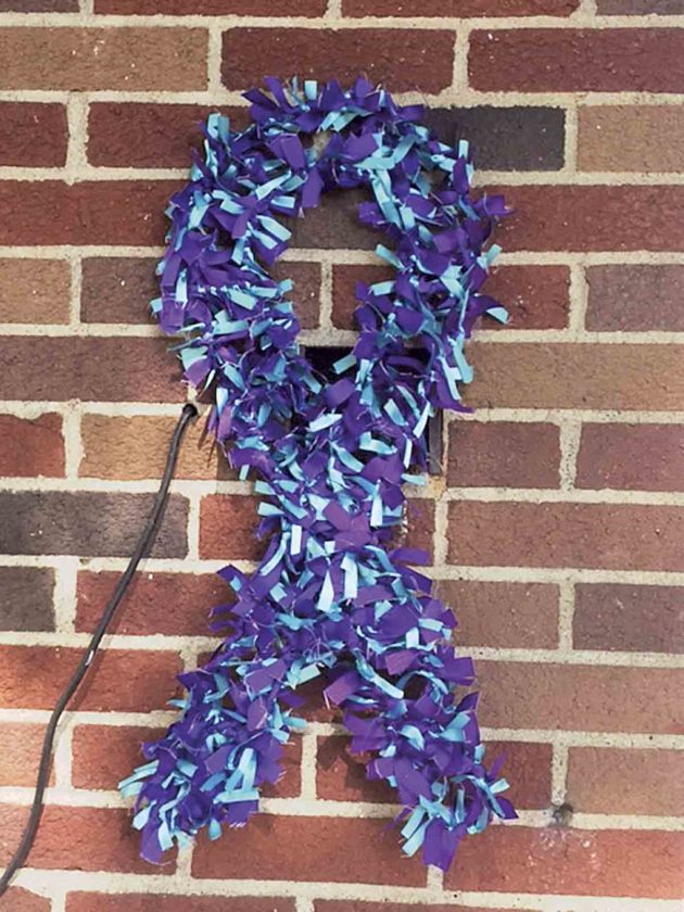 Ribbons mark domestic violence awareness News, Sports, Jobs News
