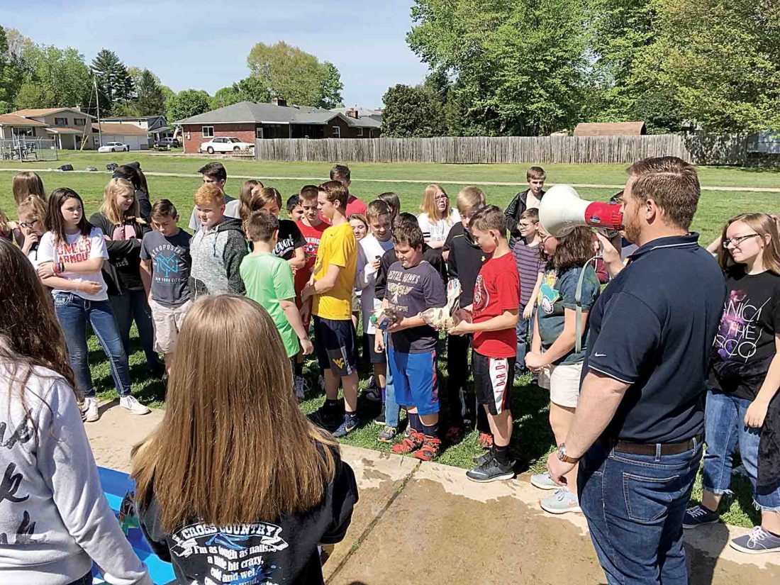 Hamilton Middle School students enjoy Rain Gutter Regatta News