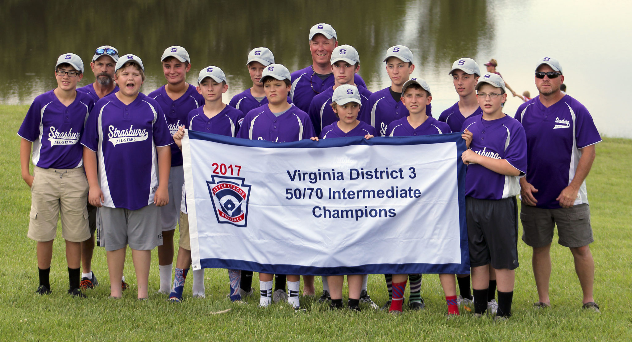 The 50/70 allstar team Strasburg, WoodstockEdinburg Little Leagues