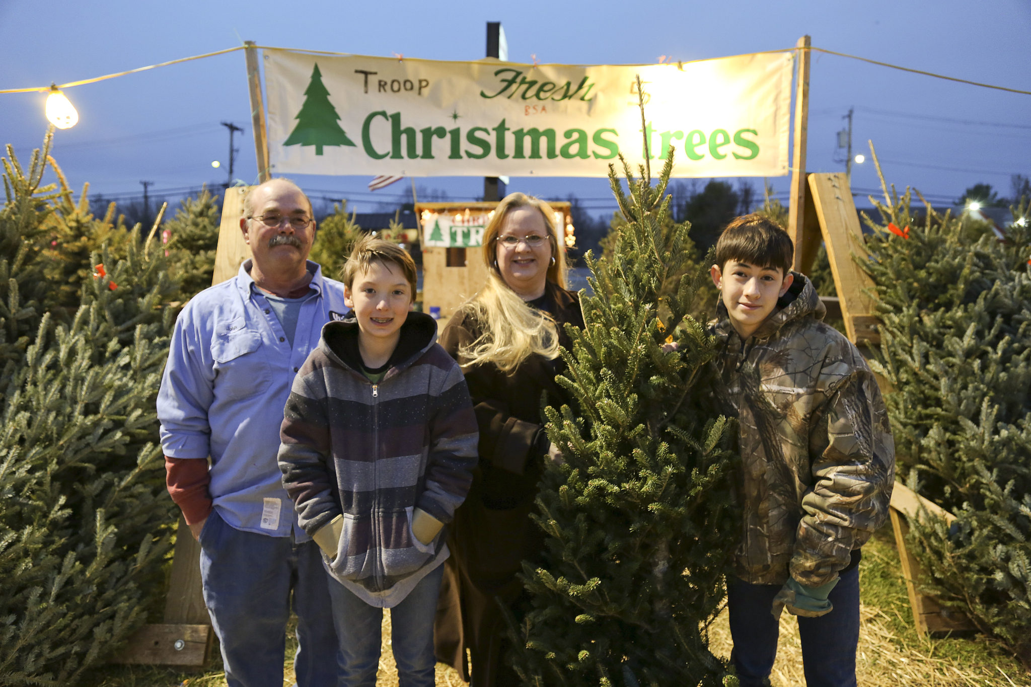 A holiday tradition Troop 52 has been selling Christmas trees for 49