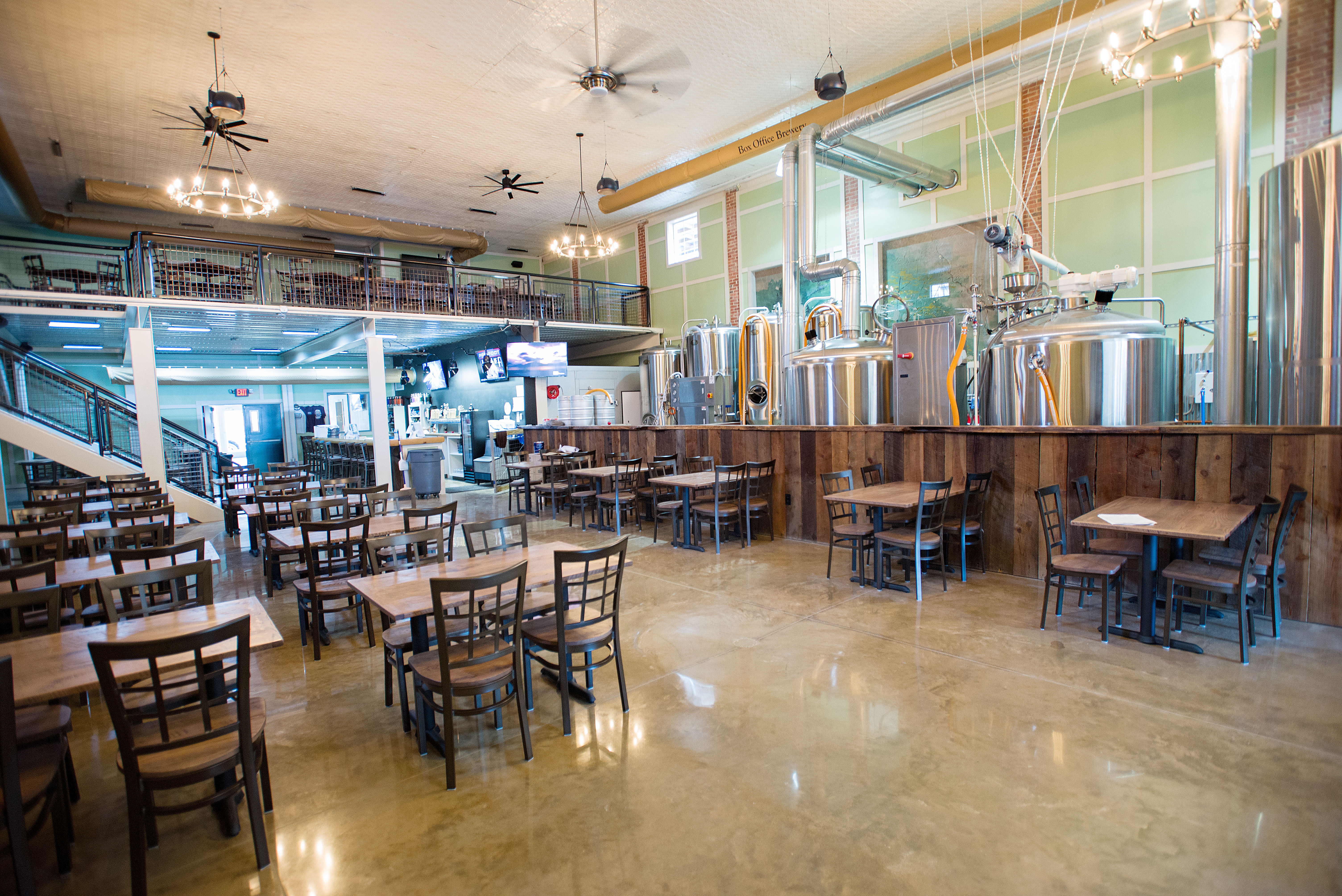 Area leaders get preview of brewery Box Office Brewery opens Oct. 20