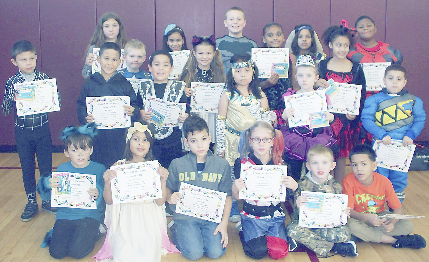 Dunkirk School 3 October Students of the Month News, Sports, Jobs